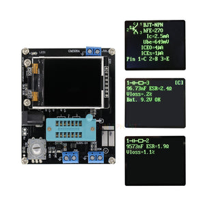 GM328A LCD Transistor Tester Diode ESR Meter PWM Square Wave Generator Soldered Module