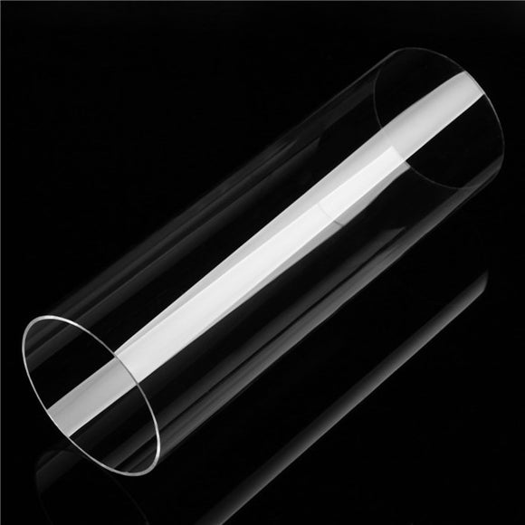 10cm OD x 9.5cm ID Acrylic Round Tube 30cm Length Clear Acrylic Plexiglass Lucite Tube