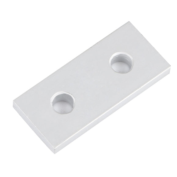 M5 Aluminum Profile 2-Hole Connection Plate V-Slot Linear Guide Connecting Panel For 3D Printer Parts