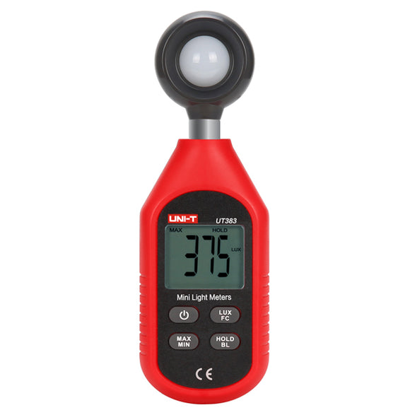 UNI-T UT383 Digital Mini Lux Light Meters Environmental Testing Equipment Handheld Type Lux Meter