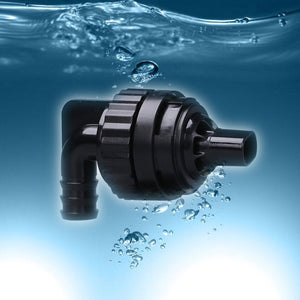 Fish Tank Water Outlet Return Pipe Water Valve Controller Rotatable Aquarium Overflow Nozzle