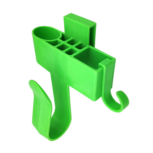 Drillpro Protable Waist Tool Holder Plastic Drill Clip Rack Electrician Tool Holder Belt with Hook