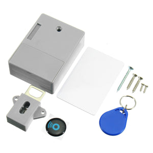 RFID Digital Hidden Cabinet Drawer Lock Without Hole For Home Swimming Pool Gym