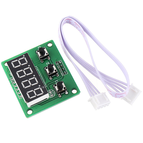 Four Digital Tube LED Display Module TM1650 with Button Scanning Module 4-wire Driver I2C Protocol