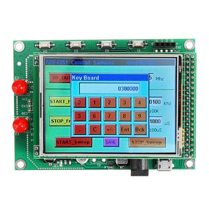 ADF4350 ADF4351 RF Sweep Signal Source Generator Board 138M-4.4G/ 35M-4.4G STM32 with TFT Touch LCD