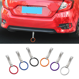 PVC Round Hang Ring Circle Interior Handle Strap Charm Drift Hook for Subway Train Bus Car