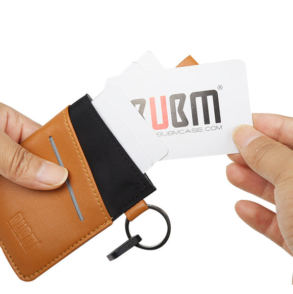 BUBM Men and Women Removable Cards Holders Bag Storage Organizor Pouch Money Change Key Bag