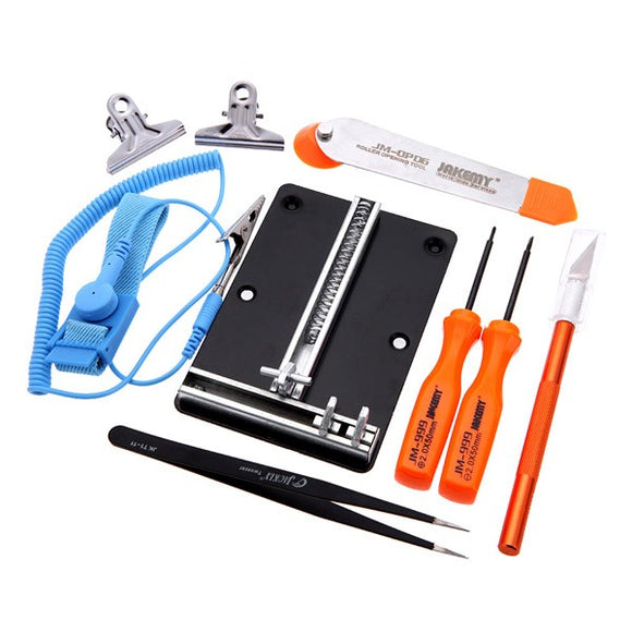 JAKEMY JM-1102 9 in 1 Phone Tools DIY Electronic Repair Set Tools Screwdriver Type Repairing