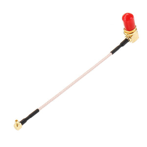 100mm MMCX Male to SMA Female Antenna Extension Adapter Cable for FPV RC Airplane