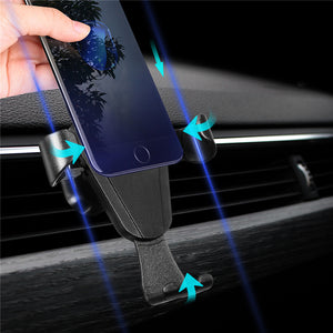 Gravity Car Air Vent Holder Outlet Phone Mount Bracket for Samsung iPhone X iPhone 8 Xiaomi