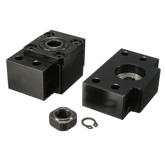 BK10+BF10 Ball Screw End Support Bearing Blocks For SFU1204 CNC Machine Parts