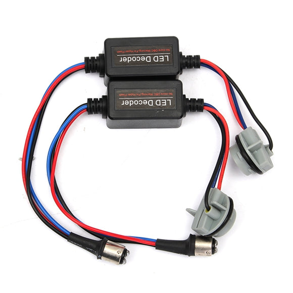 Pair 1175 LED Headlight Decoder Canbus Warning Error Canceler Load Resistor