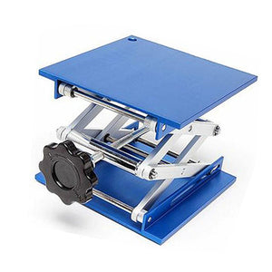 5.9 x 5.9 Lifting Platform Lab Stand Laboratory Lift Riser Lifter Scissor Aluminum Alloy 150x150mm"