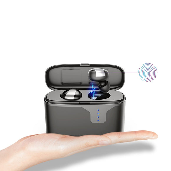 [bluetooth 5.0] Bakeey TWS Wireless Earphone IPX7 Waterproof CVC6.0 Noise Cancelling Headphone with 2200mAh Charging Box Power Bank