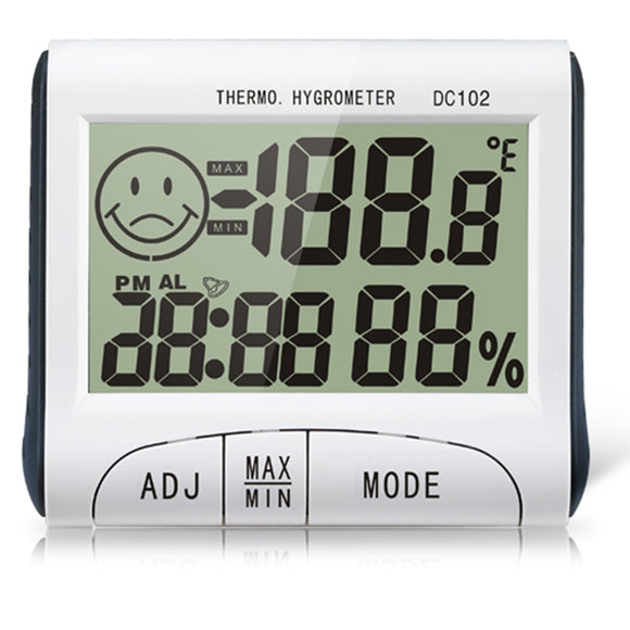 Mini Digital Thermometer Humidity Meter Room Indoor LCD Temperature Hygrometer