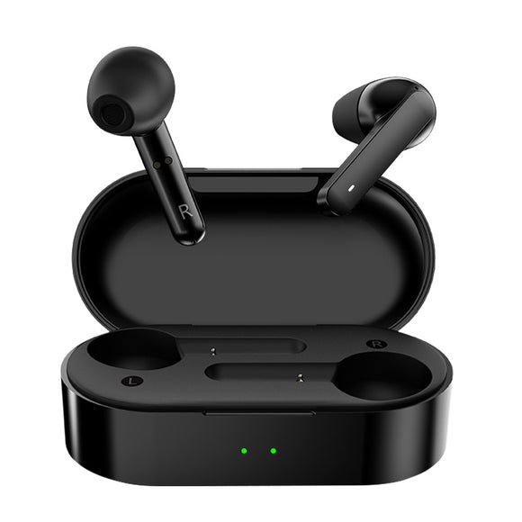 QCY T3 TWS bluetooth 5.0 Earphone HiFi  4 Mic CVC DSP Noise Cancelling Smart Touch Bilateral Call Headphone with Charging Box from xiaomi Eco-System