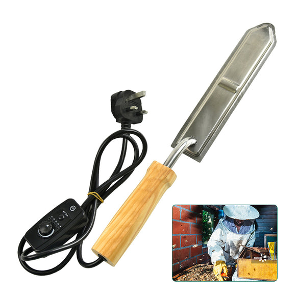 Beekeeping Outdoor Heating Electric Bee Honey Knife Cutter Temperature Control Uncapping Scraper Bee Extractor Beekeeper Tools