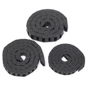 7x7 10x10 10x20mm Nylon Towline Drag Chain 1M Wire Carrier Machinary Accessory