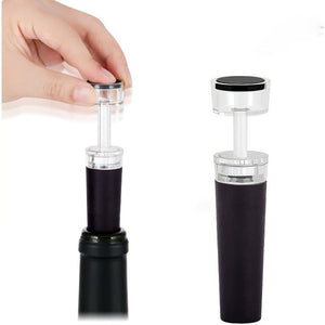 KCASA KC-SP001 Red Wine Vacuum Retain Freshness Bottle Stopper Preserver Sealer Plug