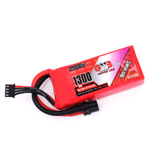 Gaoneng GNB 11.1V 1300mAh 3S 40C XT60 Plug Lipo Battery for FPV RC Drone