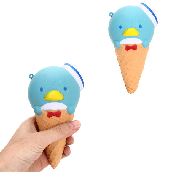 Penguin Ice cream Cute Kawaii Jumbo Squishy 17CM Slow Rising Scented Kid Toy