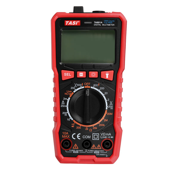 TA801A Multimeter High Precision Manual Digital Ammeter Table  AC and DC Universal Multifunction