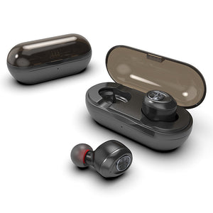 [bluetooth 5.0] Wireless Earphone TWS Heavy Bass Touch Control Noise Cancelling With Charging Box