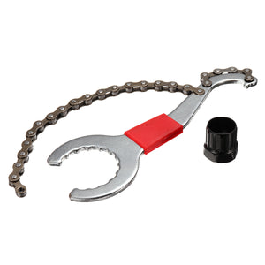 3 in 1 Chain Whip Cassette Bike Lock Ring Bottom Bracket & Lock Nut Remover