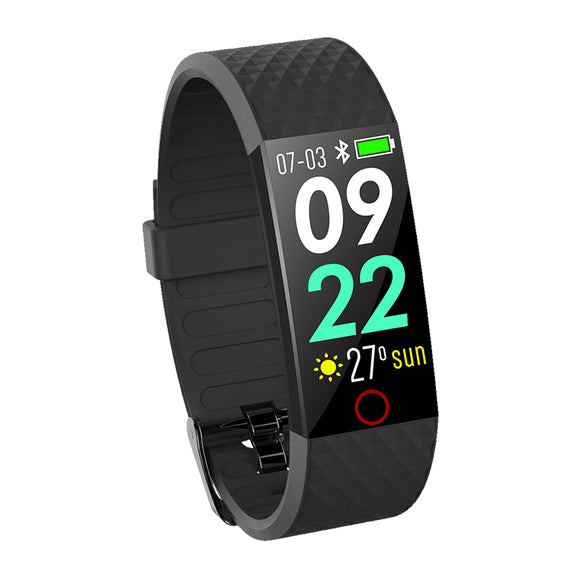 Bakeey IT111 Color Screen Wristband Step Counter Blood Pressure Heart Rate Monitor Smart Watch for Iphone Android