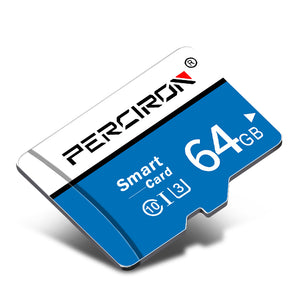 PERCIRON 8GB 16GB 32GB 64GB 128GB Class 10 High Speed Memory Card With Card Adapter For Mobile Phone Tablet Speaker