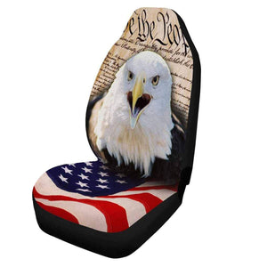 Universal Car Front Seat Cover Cushion Protector Animal Printed SUV Van