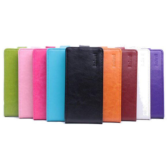 Multicolor Flip PU Leather Protective Case Cover For Kazam Tornado 348