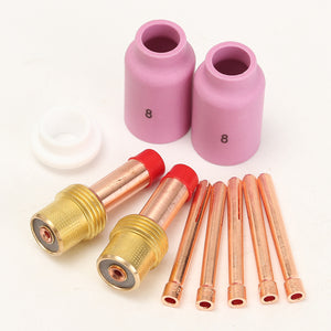 10Pcs Gas Lens Accessory Kit (3/32inch) for TIG Welding Torch 17/18/26 TAK14