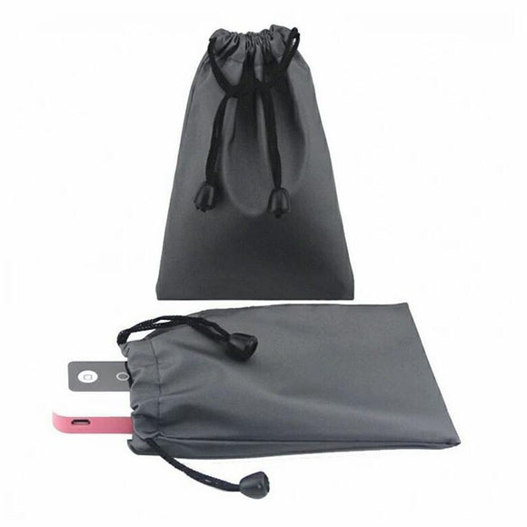Bakeey Univeral Waterproof Portable Drawstring Oxford Fabric Earphone Storage Case Bag USB Cable MP3 Memory Card