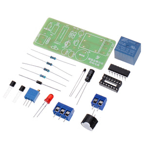 Soldering Practice Board Electronic Electronic DIY Kit Temperature Over Temperature Monitoring Detection Control Kit