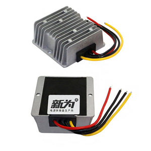 Waterproof 18-36V to 24V 3A Buck Regulator 24V 72W Automatic Step up and Step Down Module Power Supply Module Converter for Car Power