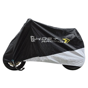 GHOST RACING Motorcycle Cover Waterproof Moped Scooter Dustproof UV Covering