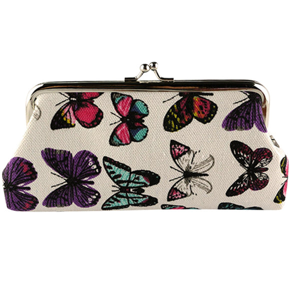 Retro Vintage Travel Cosmetic Makeup Storage Butterfly Bag Case Toiletry Holder Organizer Pouch