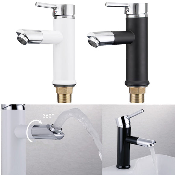 360 Degree Rotating Water Tap Basin Kitchen Bathroom Wash Basin Faucet Paint