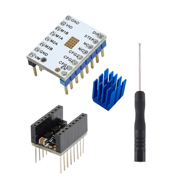 Ultra-silent TMC2100 V1.3 Stepper Motor Driver Module SPI With Plug Type Stepstick Smoother Kit