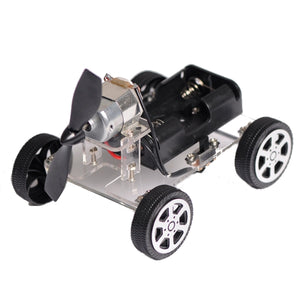 Mini Wind Car DIY Puzzle Robot Kit For Beginner & Children