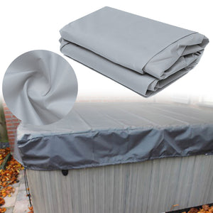 DeLuxe Hot Tub Cover Guard Protector Cap Against Weather Prolongs Spa Cover Life