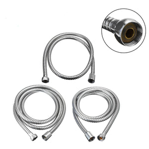 Shower Head Hand Held Flexible Bathroom Shower Hose Stainless Pipe