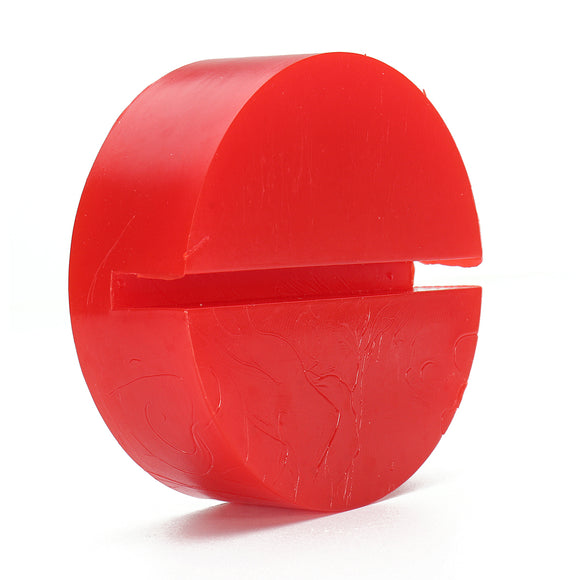 Universal Red Floor Jack Disk Pad Adapter For Pinch Weld Side Lifting