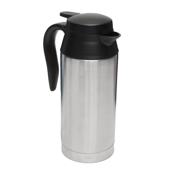 12V 750ml Stainless Steel Electric In-Car Kettle Car Travel Heating Water Bottle