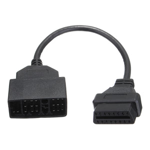 22 Pin OBD1 to 16 Pin OBD2 Convertor Adapter Cable for TOYOTA Diagnostic Scanner