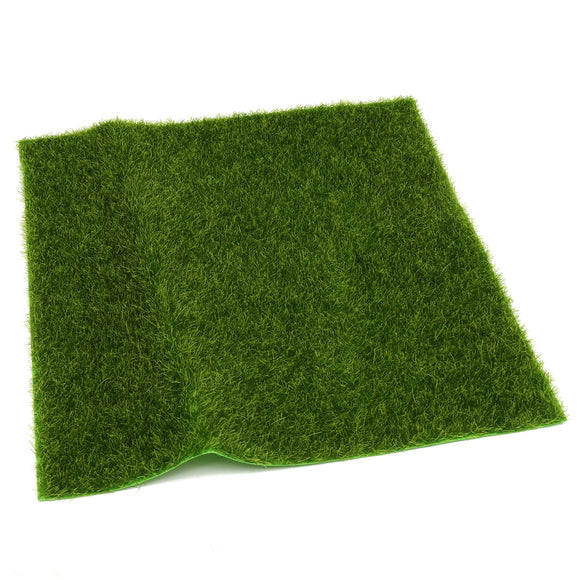 30x30cm Moss Grass Sheet Square Mat Floor Chemical Fiber for Model Scenery Craft Decoration