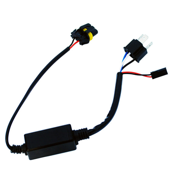 Motorcycle H4 Headlight Telescopic Lamp Control Line High And Low Lamp Hid Wiring Harness