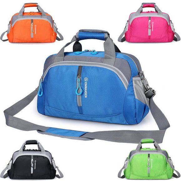 Outdoor Sports Travel Gym Bag Waterproof Oxford  Fitness Training Shoulder Handbag Women Men