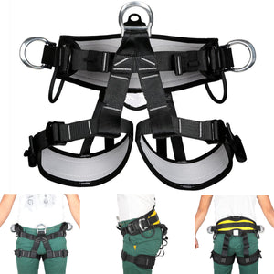 Pro Tree Carving Fall Protection Rock Climbing Equip Gear Rappelling Harness